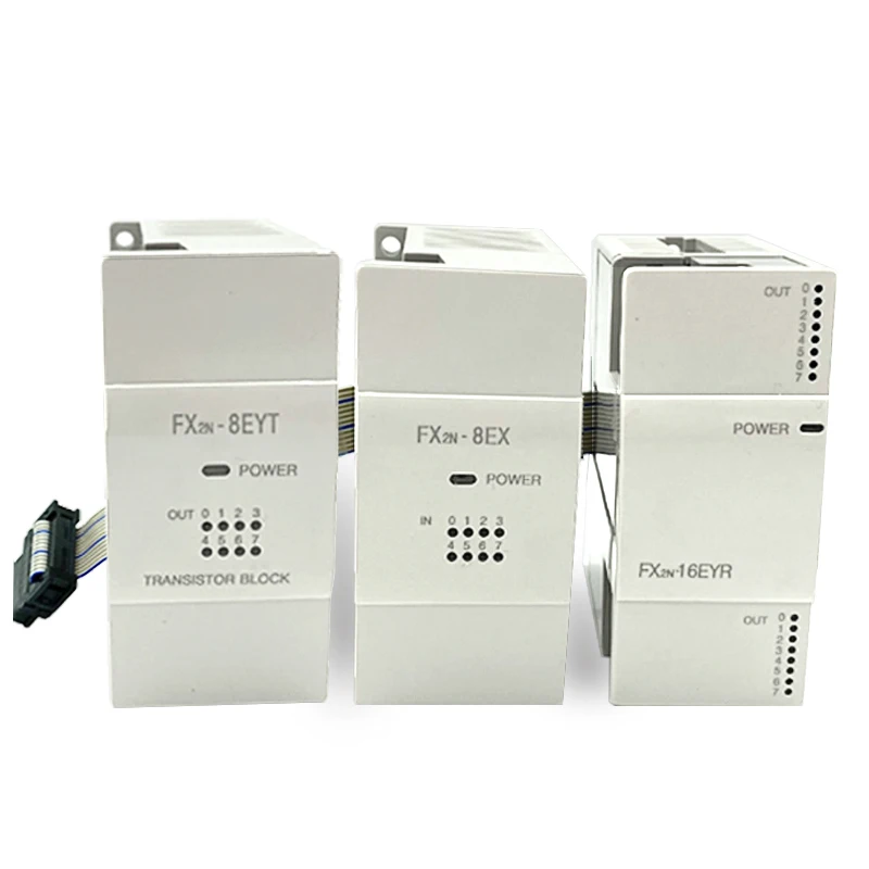 PLC Выход Вход модуль расширения Цифровой FX2N-8EX/ER/EYR/EYT 16EX/EYR/EYT 32ER/ET 48ER/ET подходит для