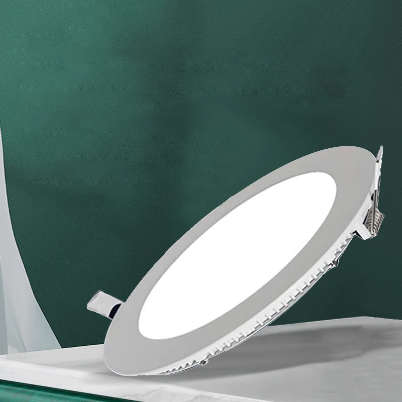 Ультратонкая светодиодная панель в скандинавском стиле квадратный встраиваемый