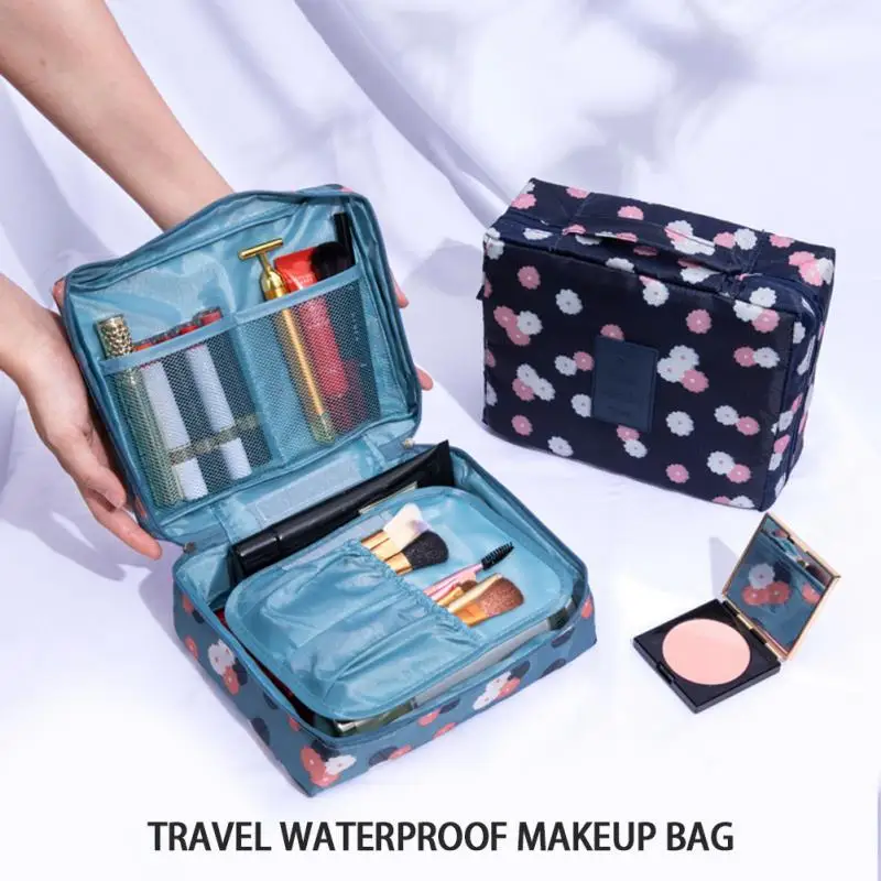 

Outdoor Girl Makeup Bag Women Cosmetic Bag Women Toiletries Organizer Waterproof Female Storage Make Up Cases