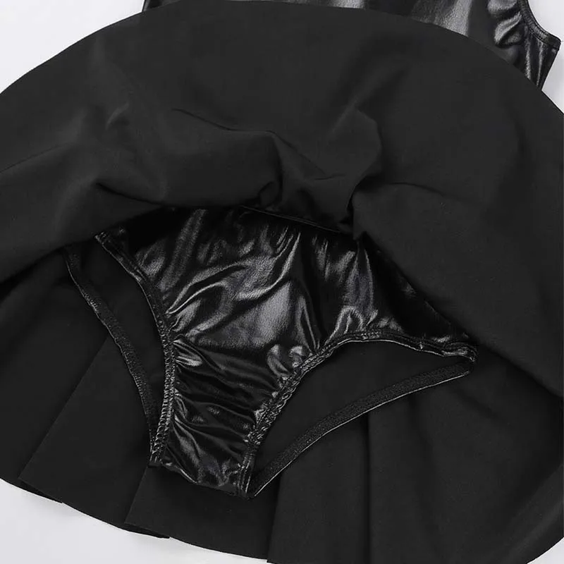 Балетное платье для девочек-подростков блестящее металлическое Сетчатое без