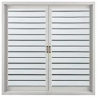 Декоративная Виниловая оконная пленка, Антибликовая самоклеящаяся пленка для окон, без клея, статическая стеклянная наклейка, УФ-блок для ванной комнаты