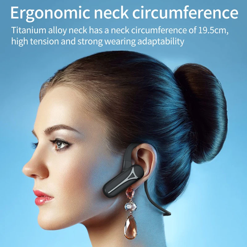 Спортивные Bluetooth наушники F1 с костной проводимостью 5 0 беспроводная гарнитура