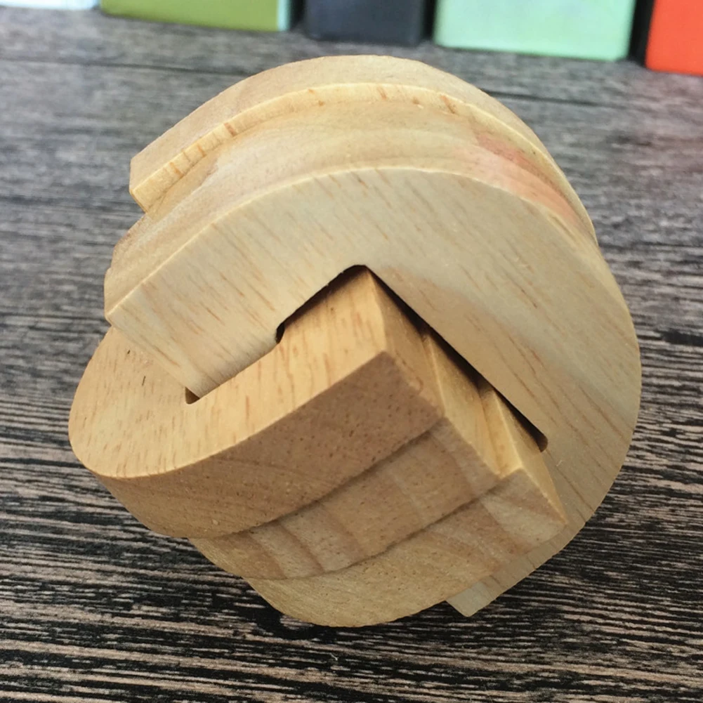 Дизайн IQ головоломка Kongming Замок 3D деревянные головоломки игра игрушка для