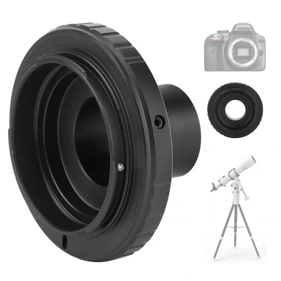 Telescope Eyepiece Adapter Metal Ring 0.965 inch T Mount Astronomical for Nikon SLR Camera | Электроника
