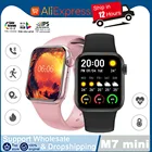 Новинка 2022, Смарт-часы Series7 M7 MiNi IWO 14 Pro, 41 мм, 1,57 дюйма, Wirstwatch, пульсометр, мониторинг сна, сделай сам, циферблат, женские Смарт-часы