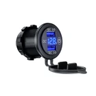 DIY 12 В24 В USB Автомобильное зарядное устройство двойное зарядное устройство QC3.0 розетка со светодиодный ным вольтметром для морской лодки мотоцикла грузовика Гольф-Кара