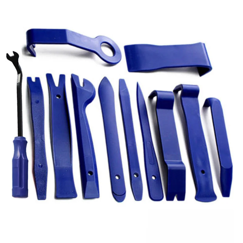 Kit Dash Door Pump Blue Open Removal Tools 12pcs Car Panel Radio Trim Wedge New Practical Universal Replacement |