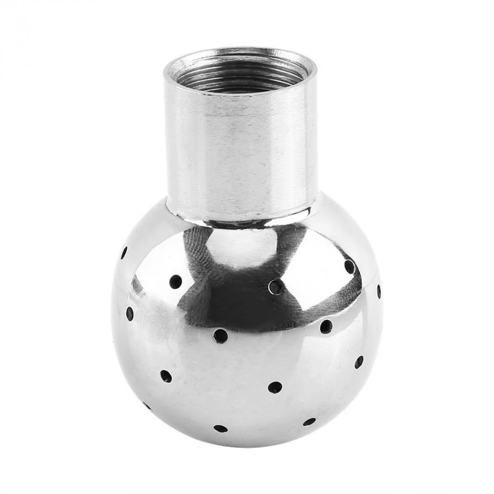 

DN15 0.5inch Fix Rotary Spray Pipe Fittings Thread Accessories Easy Install CIP Tank Cleaning Ball Wide Use Stainless Steel