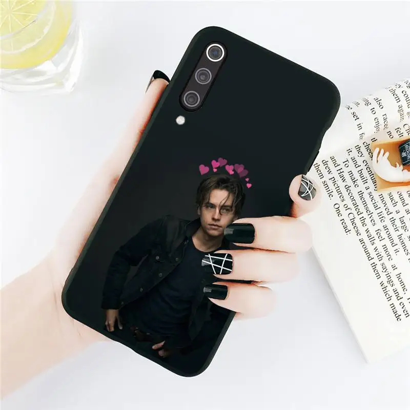 

American actors Cole Sprouse Phone Case For Xiaomi Redmi note 7 8 9 t k30 max3 9 s 10 pro lite Luxury brand shell funda coque