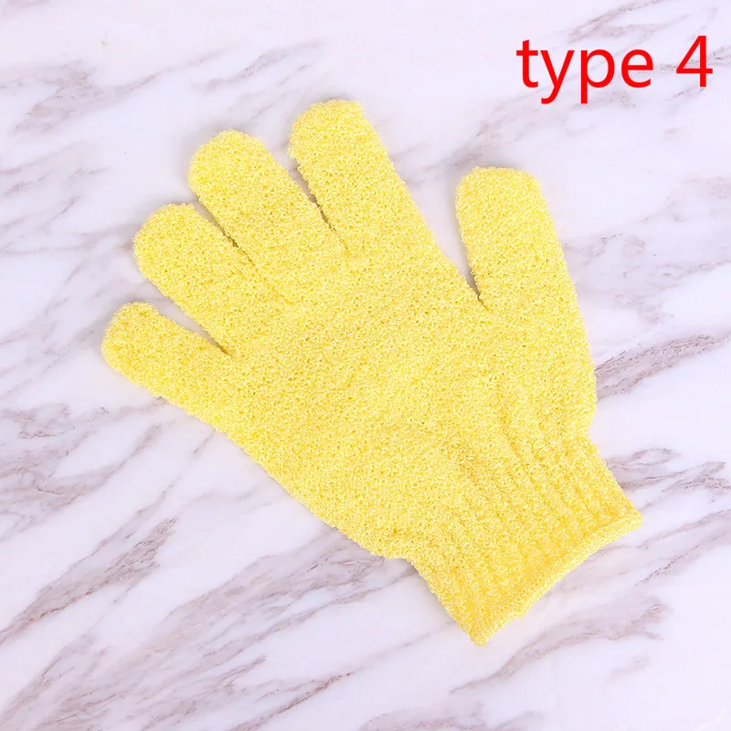 

5pcs Bath For Peeling Exfoliating Glove For Shower Scrub Gloves Resistance Body Massage Sponge Wash Skin SPA Foam