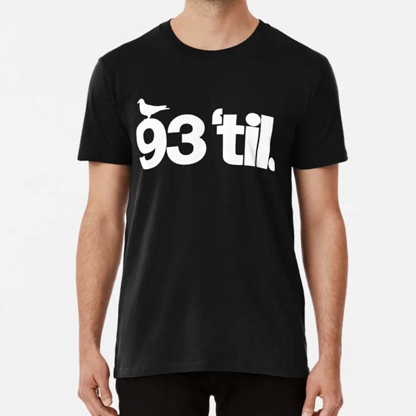 

93 Til футболка 93 Til Бесконечность души мишки бум БАП 90С хип-хоп