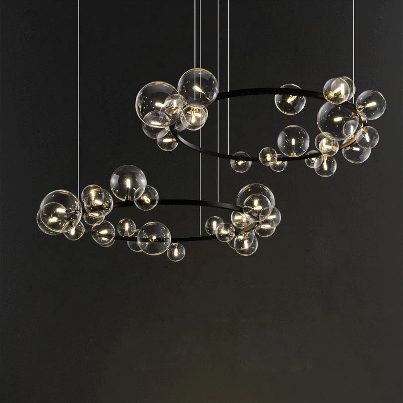 

Modern Design Glass Led Pendant Lights Dining Living Room Decor Led Pendant Lamp Shop Suspened Luminaire Hanging Light Fixtures