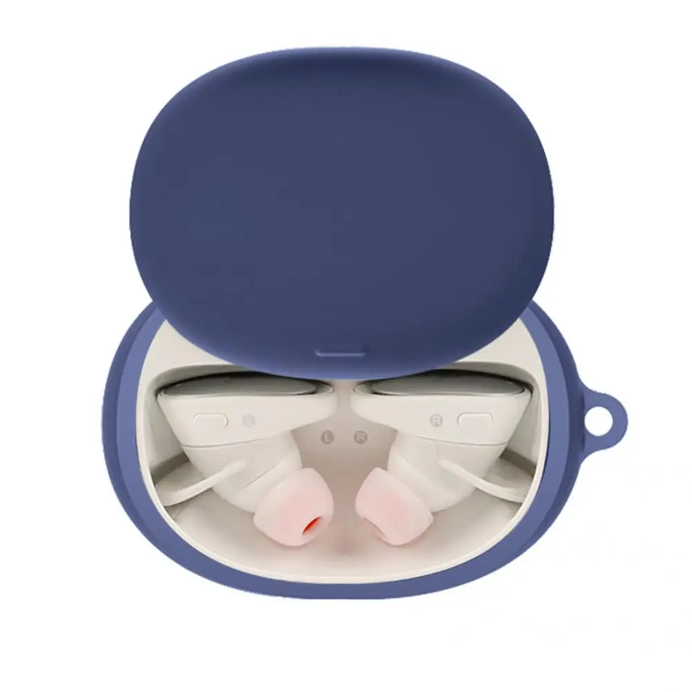 

Solid Color Stylish Bluetooth Earbud Protective Cover Lightweight Protective Sleeve Waterproof