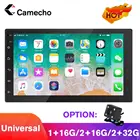 Автомагнитола Camecho, 2 Din, Android 8,1, 7 дюймов, HD 1080P 2.5D MP5, универсальный автомобильный мультимедийный плеер с GPS, Wi-Fi, FM, Bluetooth, автомобильное стерео радио