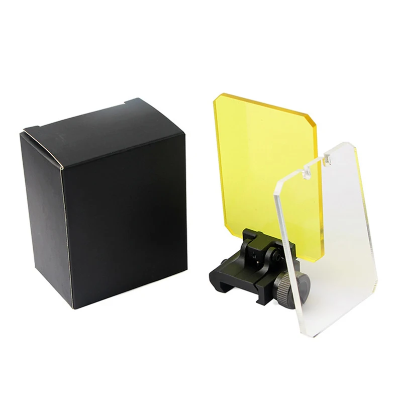 Охотничьи прицелы Защита объектива красная точка прицел прозрачный