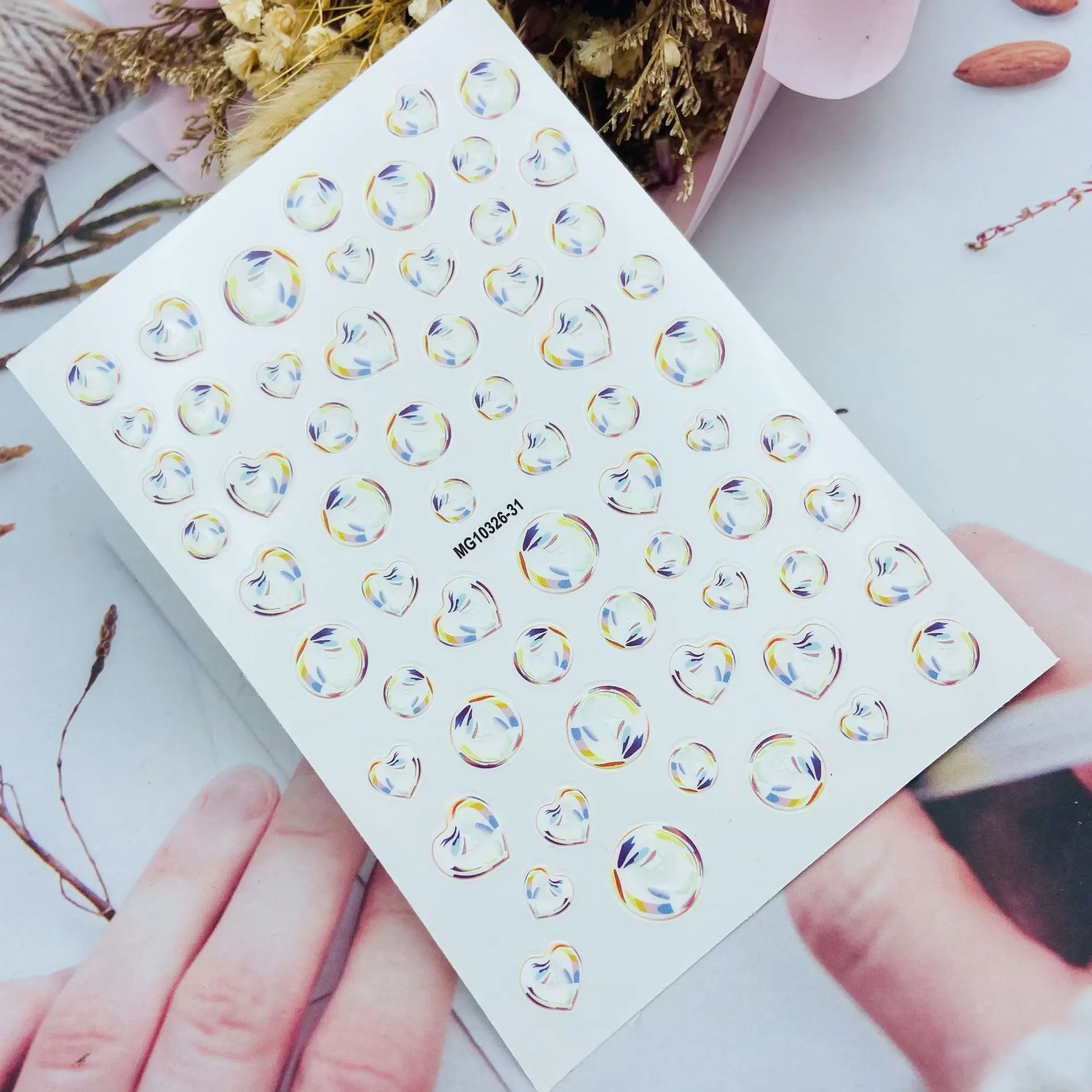 

Новое поступление модных 3d наклеек для ногтей «сделай сам» в виде кубического сердца наклейки для ногтей Дизайн ногтей маникюр ручной деко...