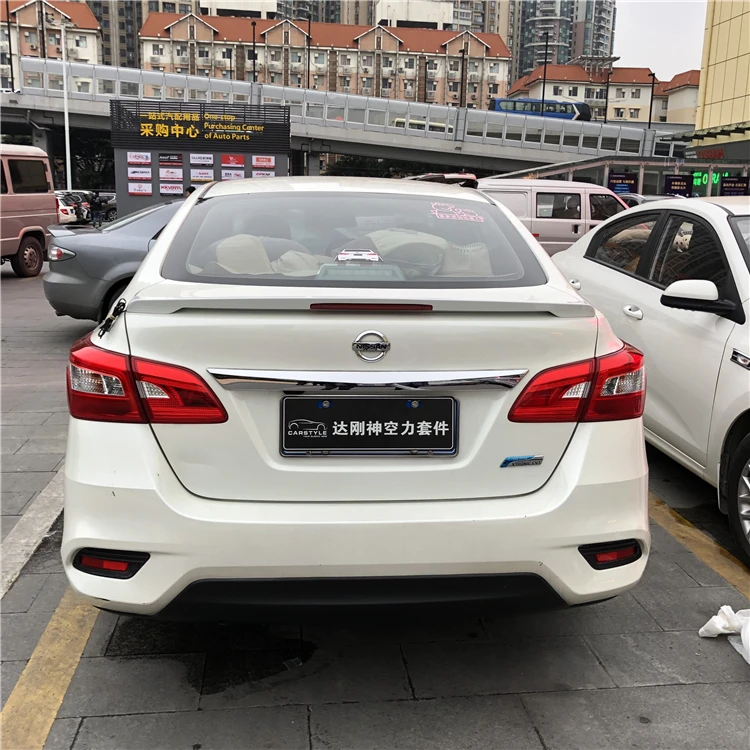 Спойлер для Sentra SYLPHY 2012-2019 RS YD ABS Материал заднее крыло автомобиля праймер цвет