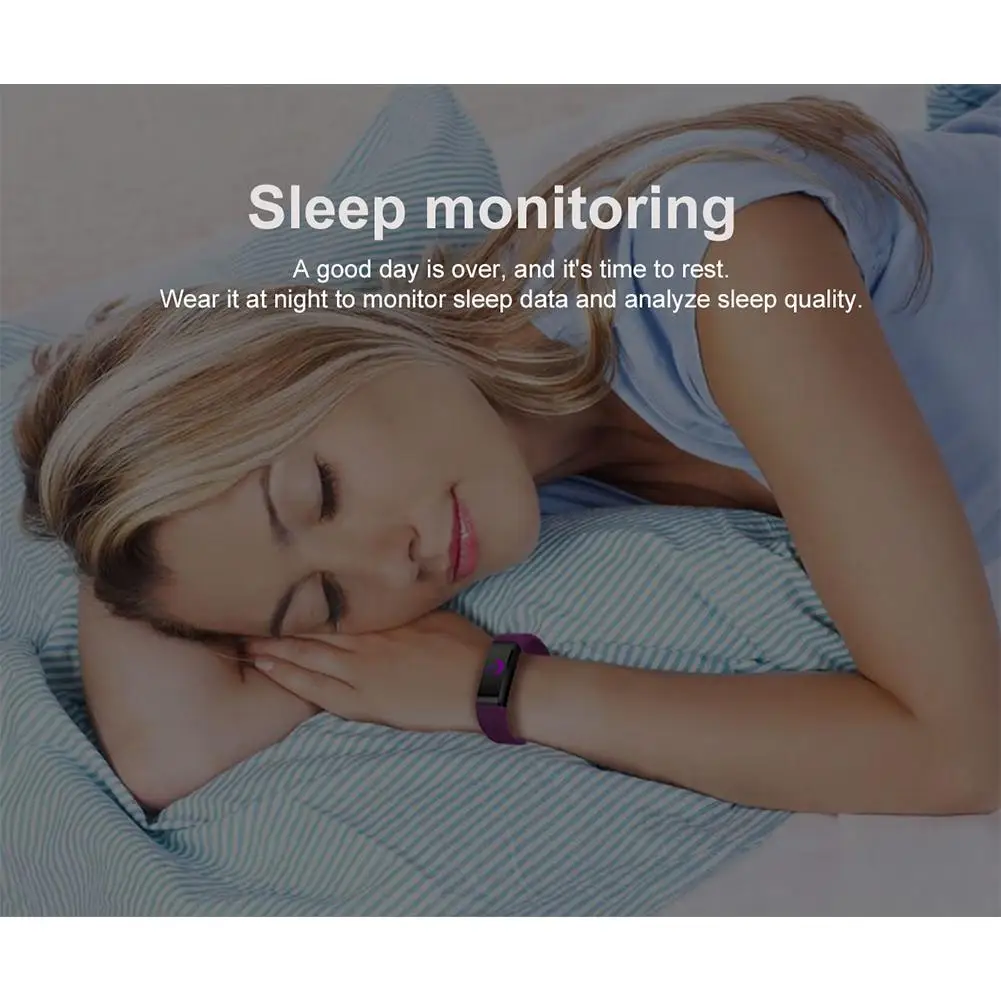 Умный Браслет BEESCLOVER счетчик шагов Bluetooth пульсометр водонепроницаемый спортивный