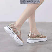 women flats loafers shallowoff glitter shoesshinestones sneakerscasualcomfortwovenbreathablerubber shoesloafers shallow