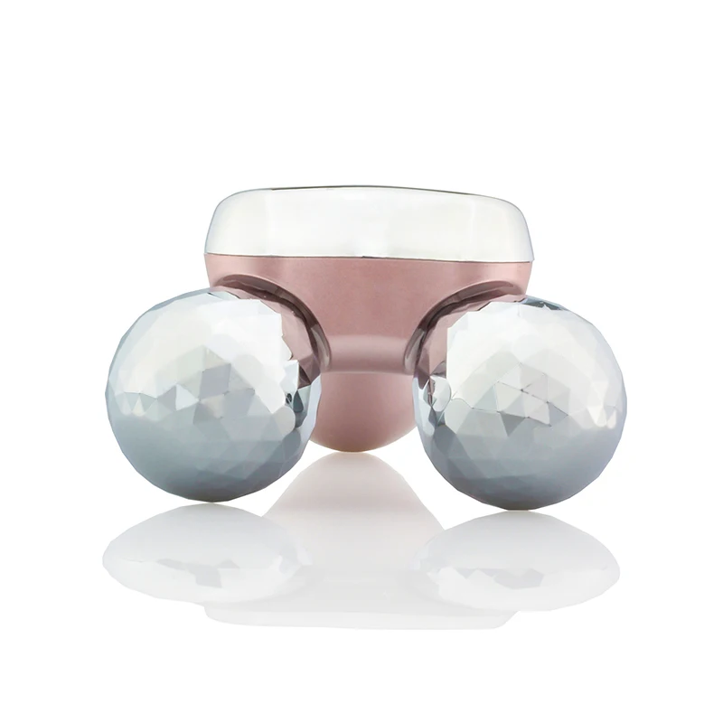 Микро токовый Вибрационный Массажер 3D роликовый лицевой массажер y образный