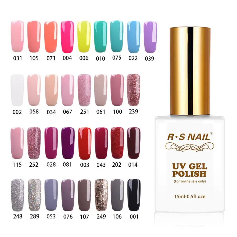 RS маникюрный салон горячая Распродажа профессиональный цветной светодиодный 15