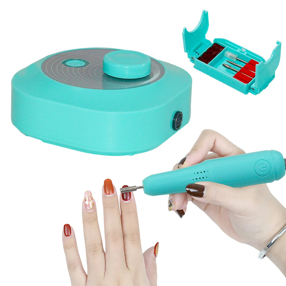 Nail polishing machi 25000 об./мин Электрическая дрель для ногтей машина для маникюра пилка для ногтей сверло инструмент педикюрный аппарат принадлежности для ногтей - Цвет: Nail polishing machi