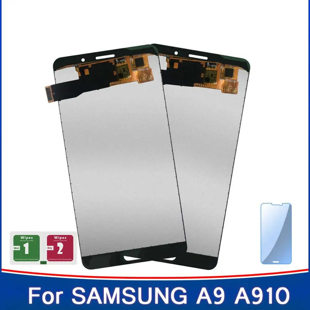 2 шт. A9 дисплей для Samsung Galaxy Pro 2016 A910 A9100 A910F высокий TFT LCD сенсорный экран дигитайзер