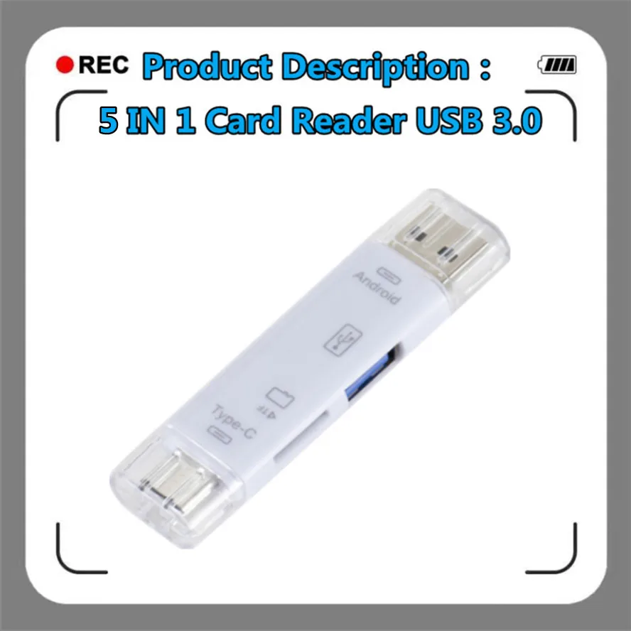 Считыватель карт памяти GRWIBEOU USB 3 0 Micro SD TF |