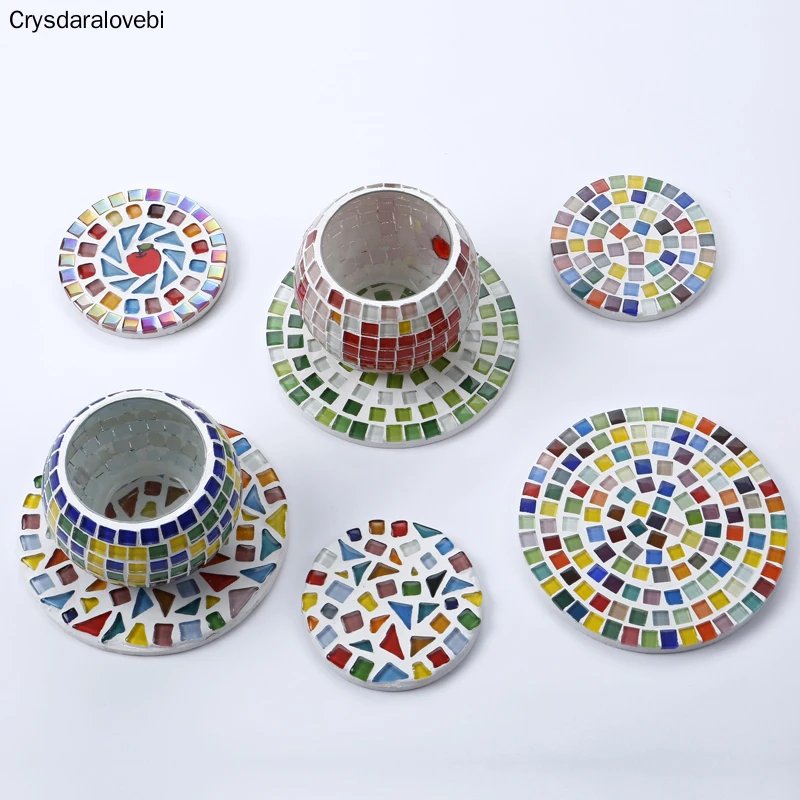 200 шт 10X10 мм витражные полосы DIY Стеклянная Мозаика хобби Материал поставщика мини