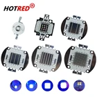 3 Вт, 5 Вт, 10 Вт, 20 Вт, 30 Вт, 50 Вт, 100 Вт, светодиодные ультрафиолетовые кристаллы высокой мощности, нм, COB лампочки, лампа