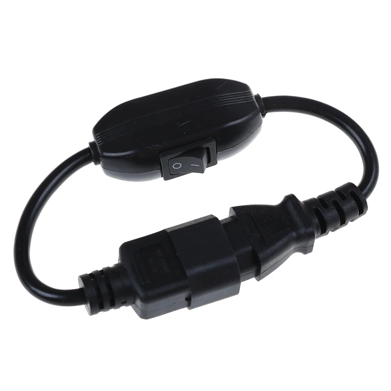 1 шт. PDU UPS кабель питания IEC 320 C14 C13 с переключателем ВКЛ/ВЫКЛ 30 см | Компьютеры и