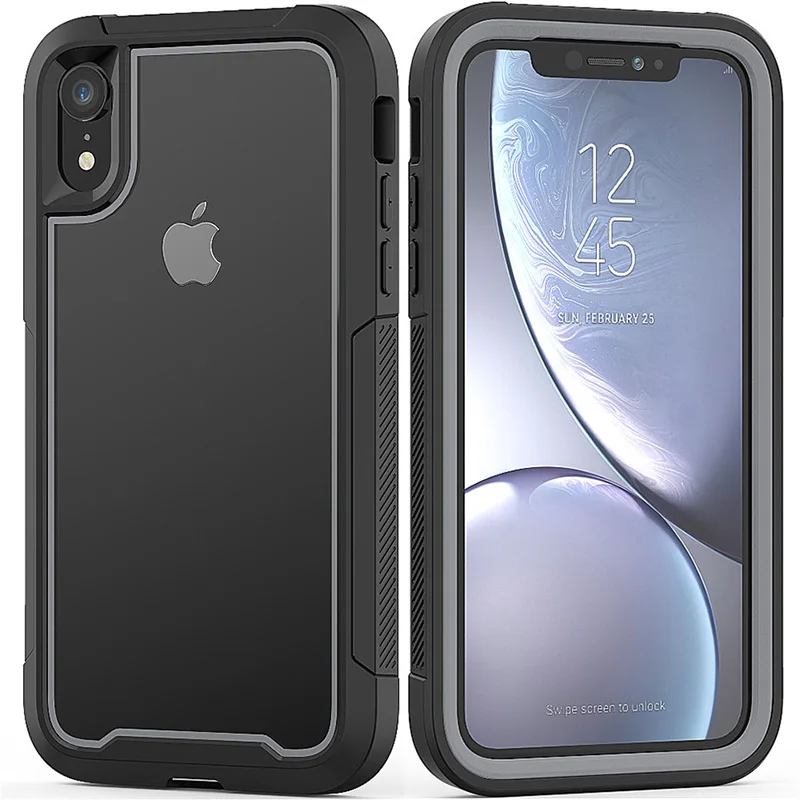T7 Военный амортизирующий чехол для iPhone X, XR, XS, XS, Max, прозрачный ультратонкий защитный чехол из поликарбоната+ ТПУ для iPhone 6, 6 S, 7, 8 Plus - Цвет: T7