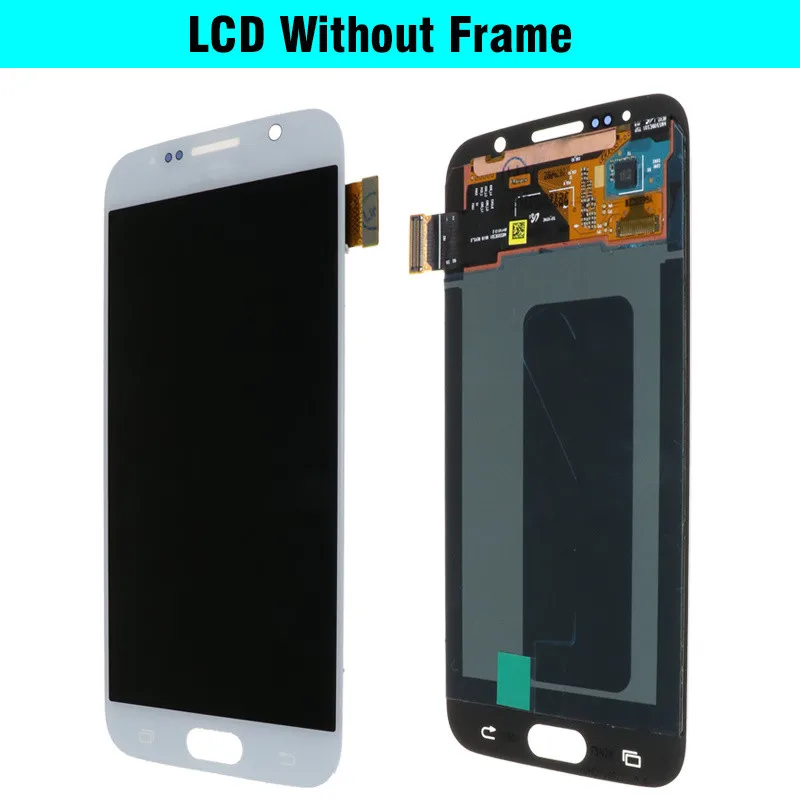 5.1'ɺmoled Display For SAMSUNG Galaxy S6 G920 G920F LCD Touch Screen Digitizer Assembly Replacement Parts with Burn Shadows |