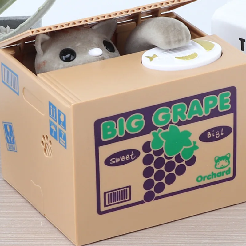 

Creative Cartoon Money Boxes Piggy Banks Thief Moneyboxes Creative Animal Money Saving Box Kids Gifts