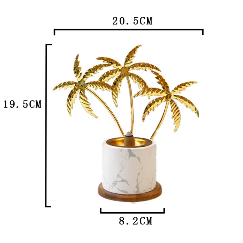 

Middle Eastern European Style Incense Burner for Home Decoration and Home Decoration Adornos De Ceramica Para Sala