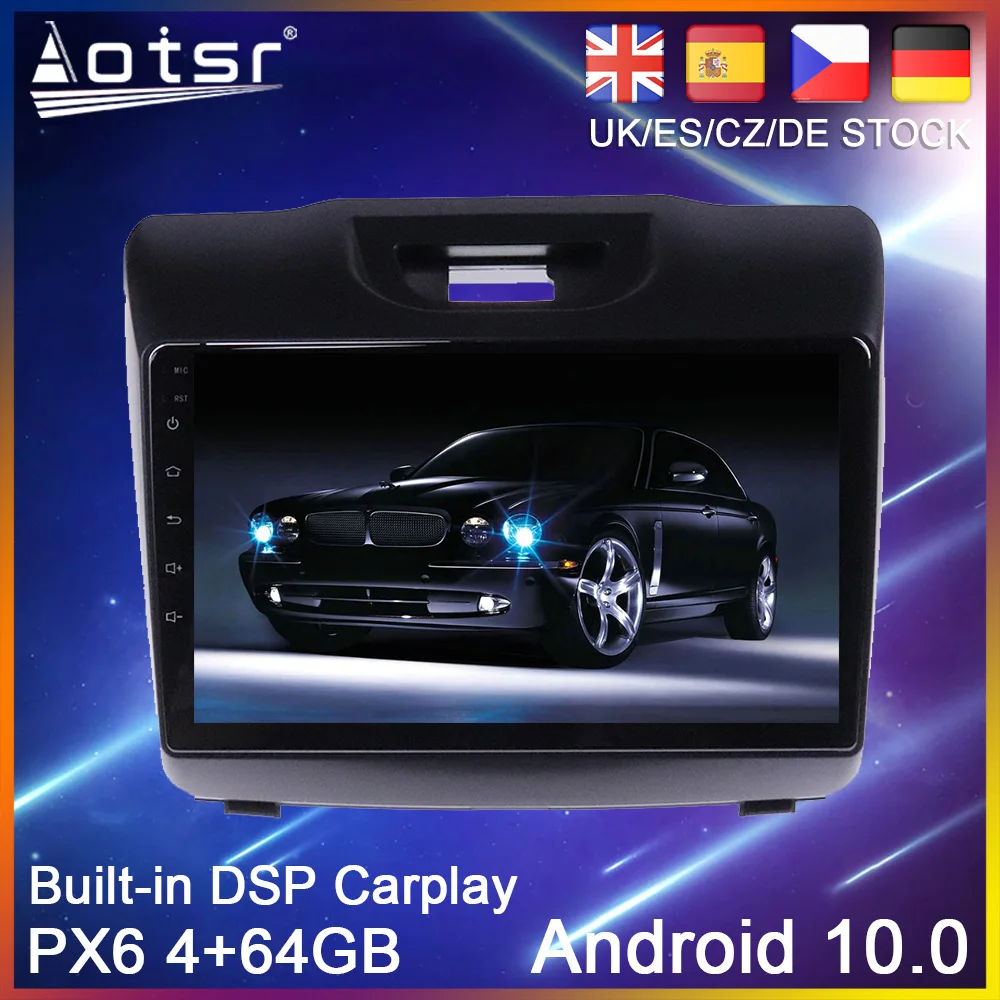 Android 10 0 Автомобильный GPS навигатор для Chevy Chevrolet S10 2015 2016 2017 2018 DVD Радио стерео