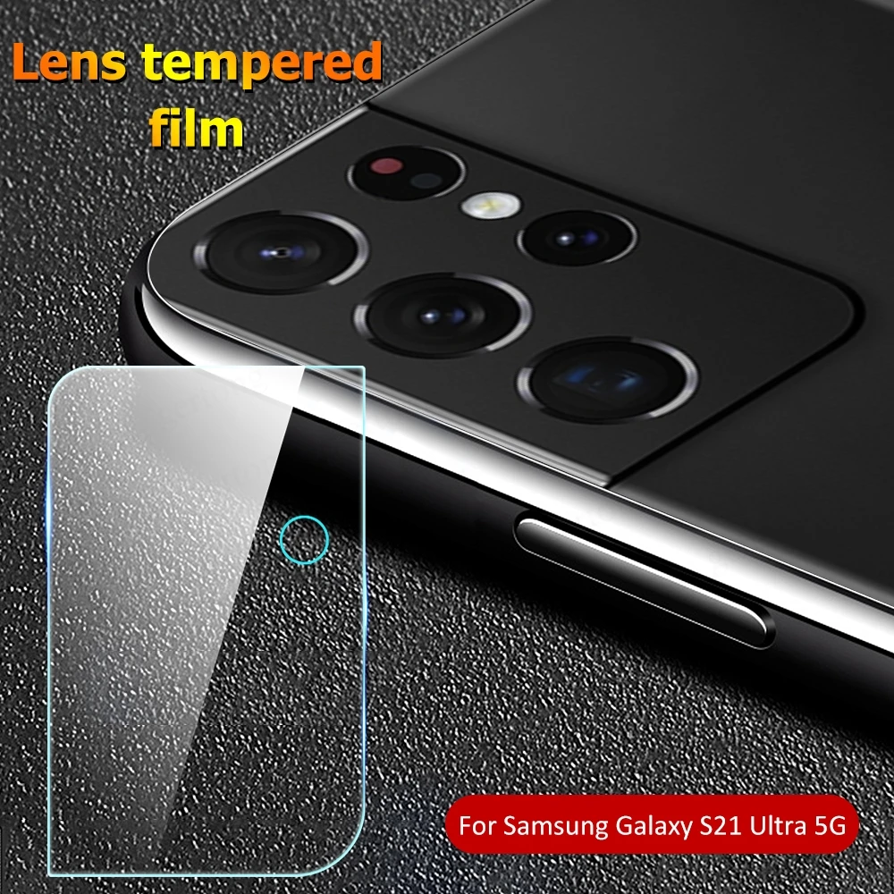

2Pcs Camera Glass for Samsung S21 S21 plus S21 Ultra F62 Tempered Glass Protector Film Lens Protection Case for Samsung S20 FE