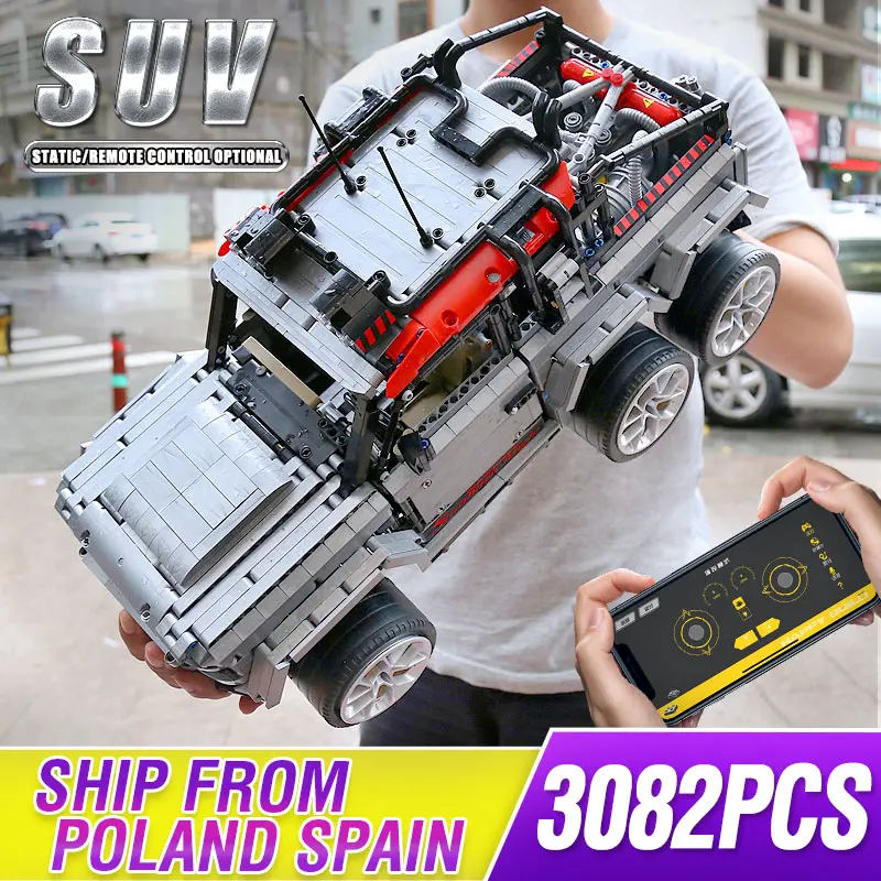 3082 шт. Детский конструктор MOC серии The 6X6 1:10|Блочные конструкторы| |