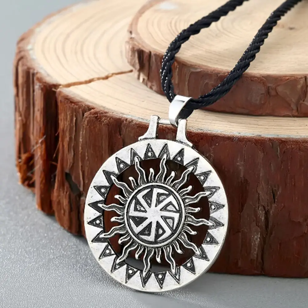 

1pc Amulet Slavic Strong Protective Healing Pendant Ancient Slavic Symbol Talisman Pendant Jewelry Men Necklace