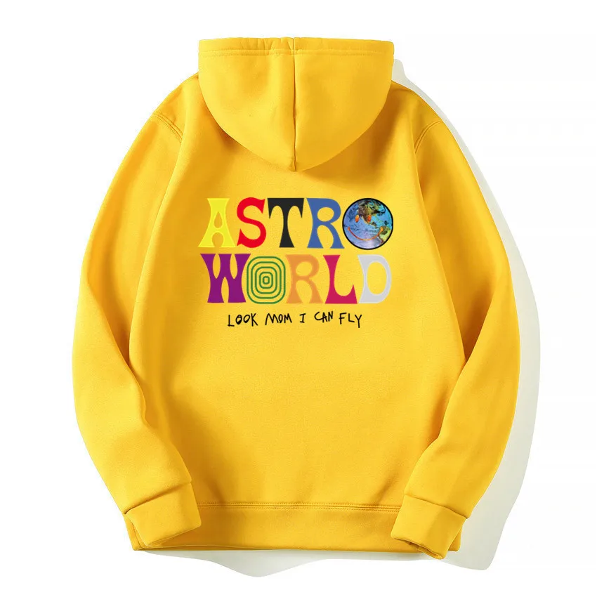

TRAVIS SCOTT ASTROWORLD WISH YOU WERE HERE HOODIES fashion letter ASTROWORLD HOODIE streetwear Man woman Pullover Sweatshirt