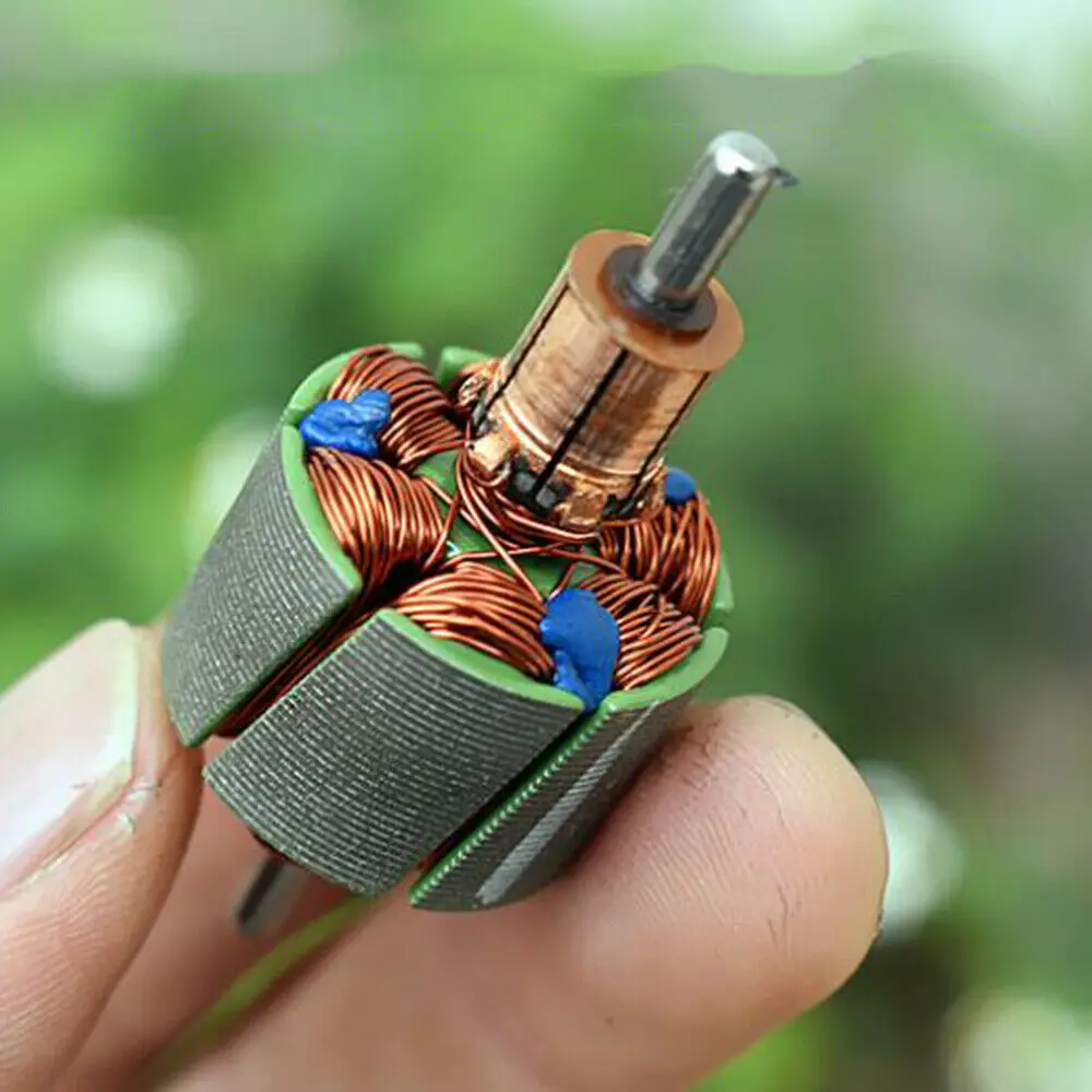 Планетарный редуктор NdFeB Mini 396 12 В постоянного тока 9600 об/мин 6-полюсный ротор