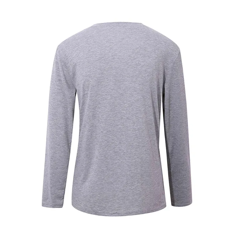 

Women Giraffe Print Long Sleeve V Neck T-Shirt Xmas Casual Pullover Tops Blouse