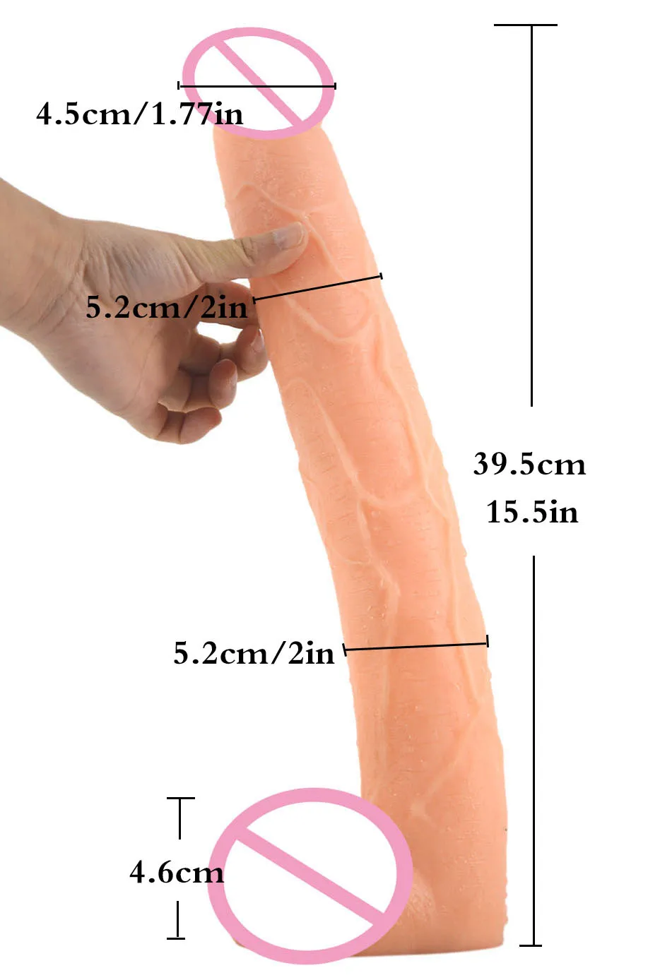 FAAK мастурбация имитация секс-игрушки супер длинный большой толстый jj39 5 * 6 см