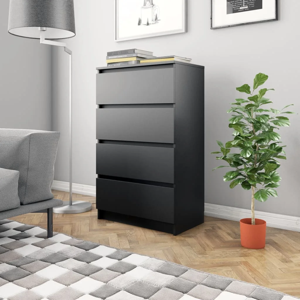 

Буфет черный из ДСП 23,6x13,8x38,8 дюйма