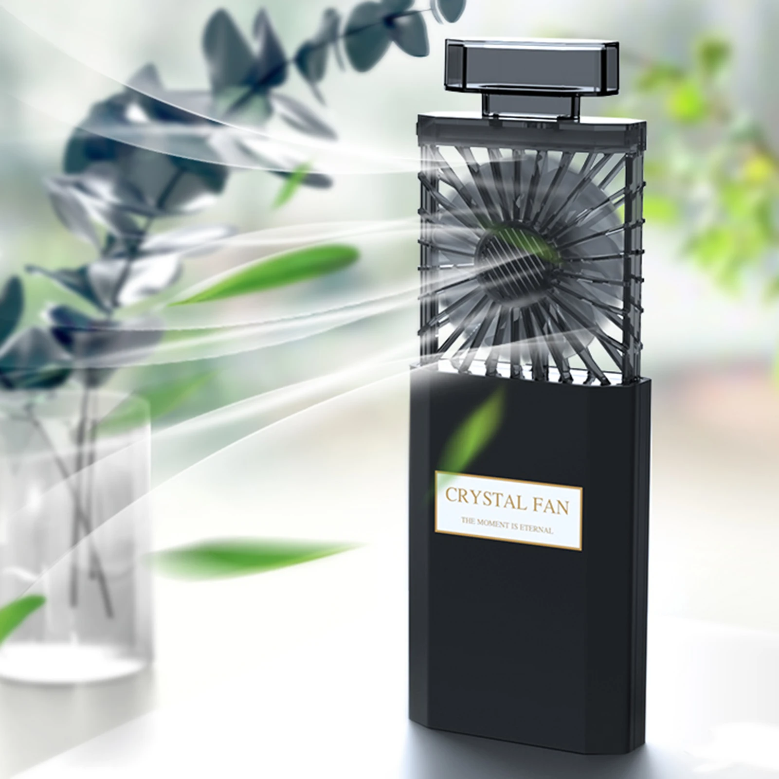 Бесшумный электрический вентилятор миниатюрный Usb охладитель перезаряжаемый