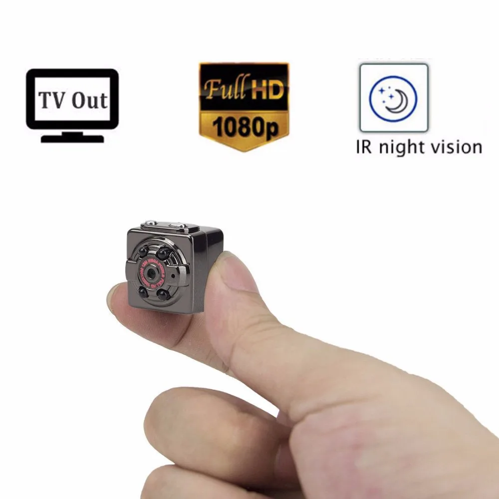 720P/1080P HD Mini DV Cam видео рекордер Цифровой Микро ИК Ночное Видение Няня няня аудио