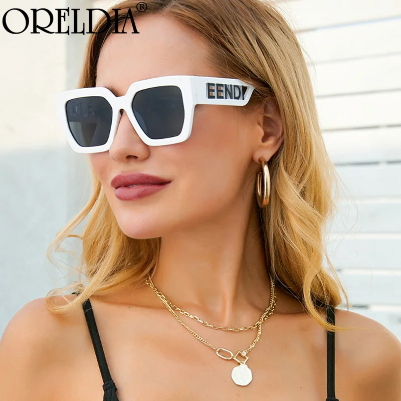 

Fashion Square Punk Sunglasses Women Men Classic Sun Glasses Shades Eyewear Female Luxury Brand Designer Eyeglasses UV400 Oculos