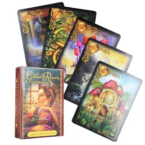 Карты Tarot, настольные игры с изображением судьбы и Таро, подарок на английском языке для всей семьи вечерние игральные карты для игр, развлечения