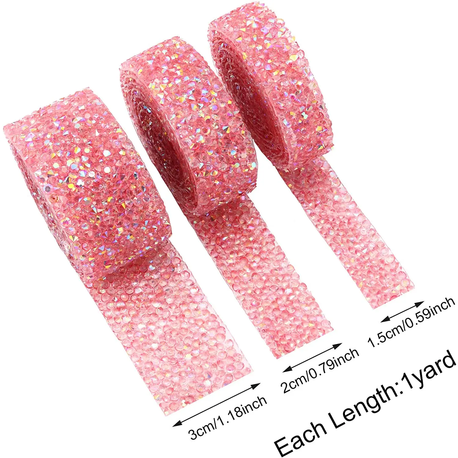 

Лента с кристаллами стразами 1 ярдов украшенный искусственными бриллиантами ленты рулона, деревообрабатывающее кантовальное ремень с запа...