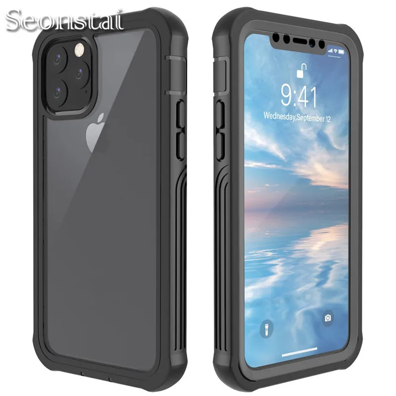

For iPhone 11 Pro Hybrid Armor Shockproof Rugged Case for iPhone X XS XR Xs Max Anti-knock Cover bag for iPhone 7 8 Plus 11Pro Max Armor cobertura completa para